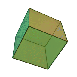 Hexahedron 6 faces, squares {4,3}